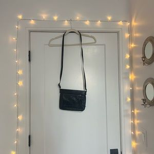 The Sak Mini Faux Leather Cross Body Bag